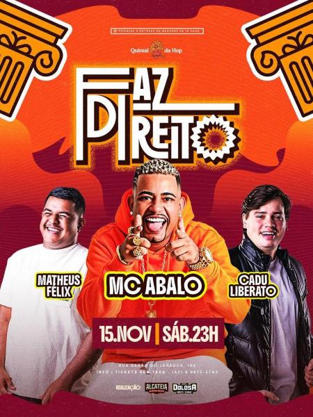 Mc Abalo, Matheus Félix e Cadu Liberado - Faz Direito