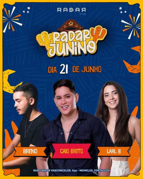 Caio Brito, Breno e Lari.B