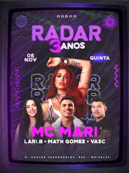 Mc Mari, Lari.B, Math Gomes e VASC