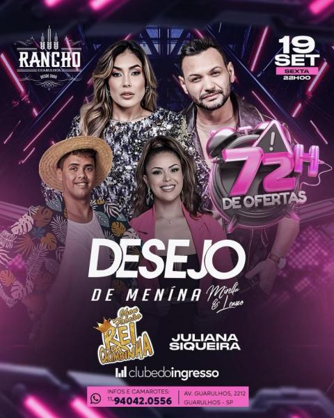 Desejo de Menina, Rei da Cacimbinha e Juliana Siqueira