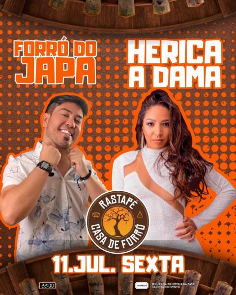 Forró do Japa e Herica A Dama