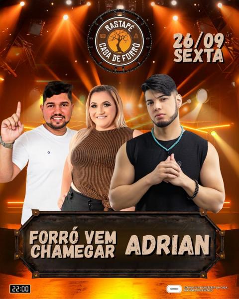 Forró Vem Chamegar e Adrian