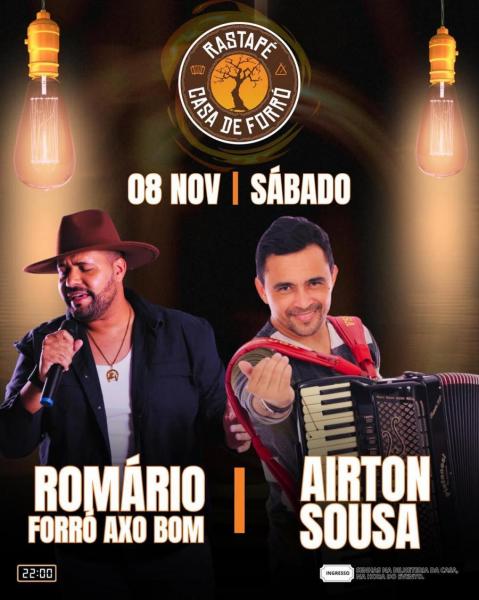 Romário Forró Axo Bom e Airton Sousa