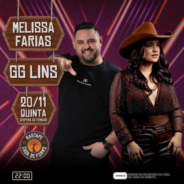 Melissa Farias e GG Lins