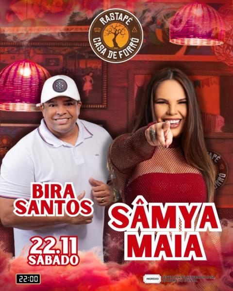 Sâmya Maia e Bira Santos