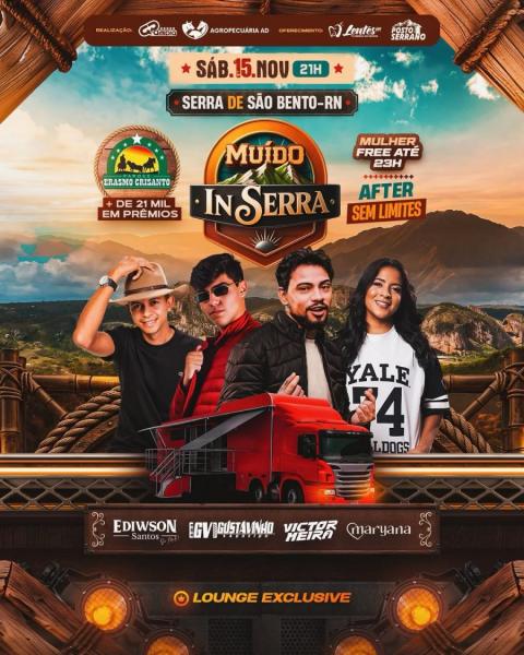 Victor Meira, Maryana, Edwson Santos e Gustavinho Vaqueiro - Muído in Serra