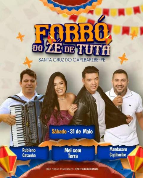 Mel com Terra, Rubieno Catanha e Mandacaru Capibaribe - Forró do Zé de Tuta 2025
