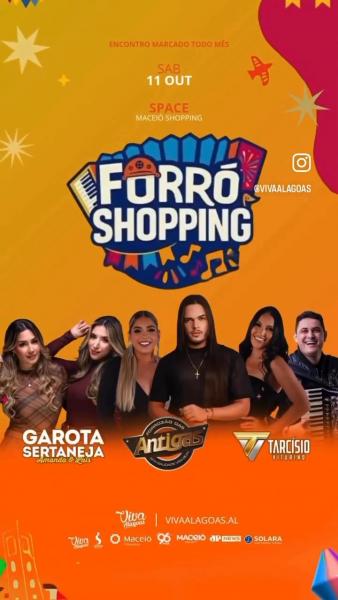 Forrozão das Antigas, Tarcísio Vitorino e Garota Sertaneja - Forró Shopping