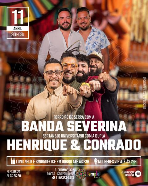 Banda Severina e Henrique & Conrado