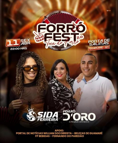 Forró D´Ouro e Sida Ferreira - Forró Fest