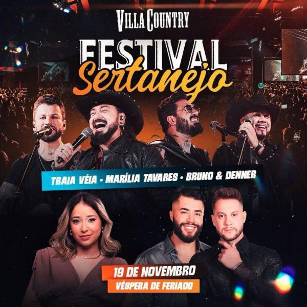 Traia Véia, Marília Tavares e Bruno & Denner - Festival Sertanejo