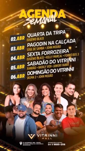 Eugênio Black, Kelly Marçal e Forró dos 3 - Sexta Forrozeira
