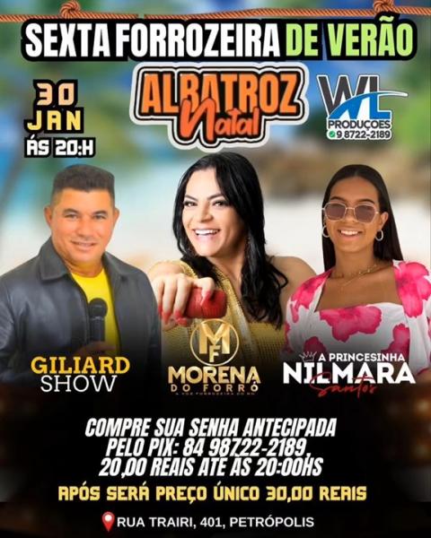 Giliard Show, Morena do Forró e Nilmara A Princesinha