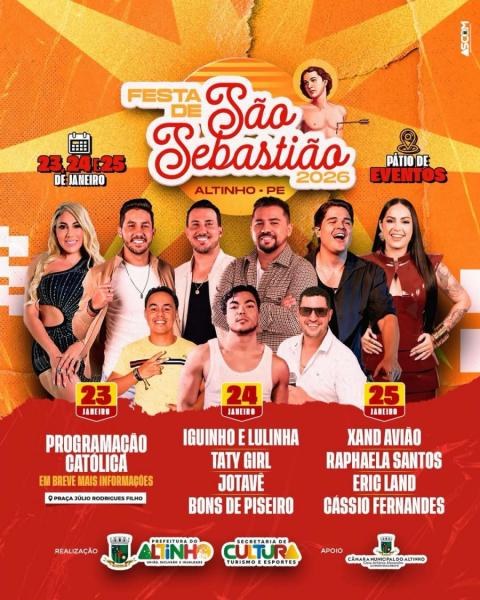 Xand Avião, Raphaela Santos, Eric Land e Cassio Fernandes