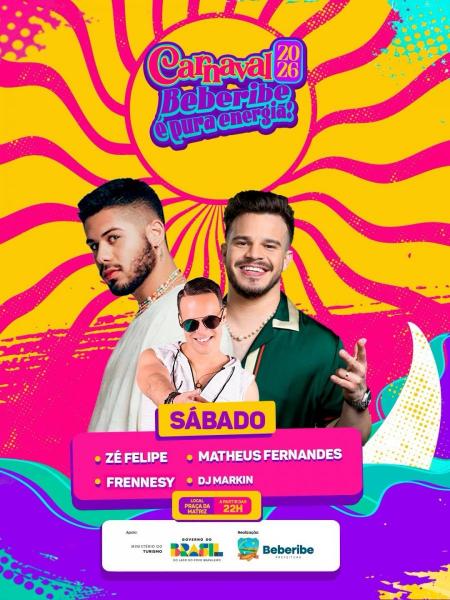 Zé Felipe, Matheus Fernandes e Frennesy