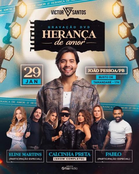 Victor Santos, Pablo, Eline Martins e Calcinha Preta