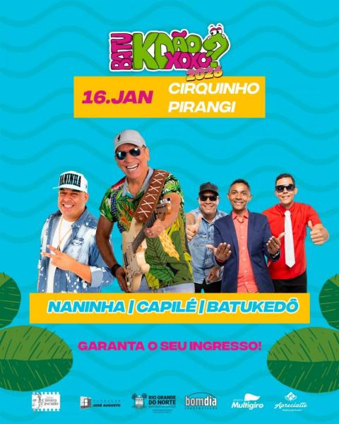 Capilé, Naninha e Batukedô - Batukdão Kd Xoxó 2026