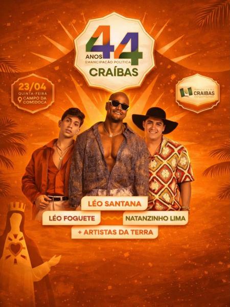 Léo Santana, Léo Foguete e Natanzinho Lima