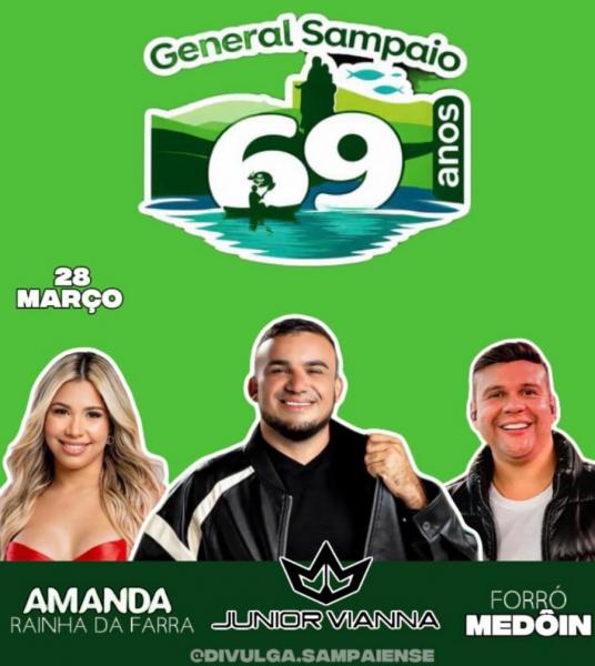 Amanda Rainha da Farra, Junior Vianna e Forró Medôin