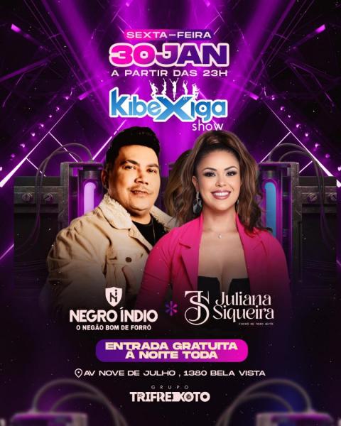 Negro Índio e Juliana Siqueira