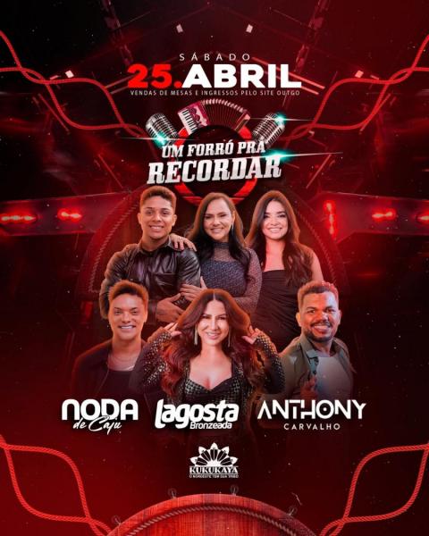 Lagosta Bronzeada, Noda de Caju e Anthony Carvalho