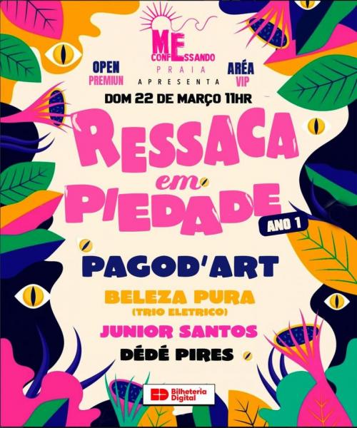 PagodArt, Beleza Pura, Junior Santos e Dedé Pires - Ressaca em Piedade