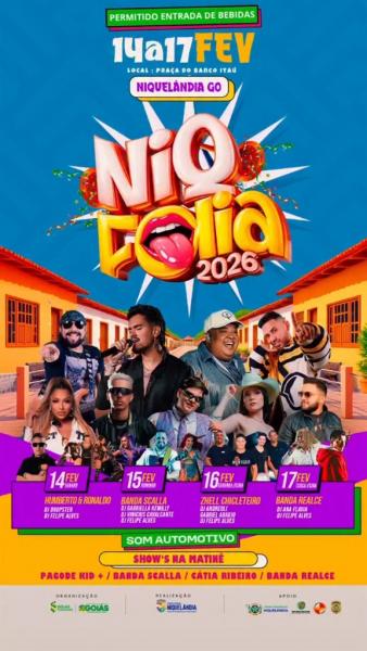 Banda Scalla, Dj Gabriella Kenmilly e Dj Felipe Alves - Niq Folia 2026