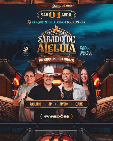 JP Forrozado, Paulinho, Alysson e Elaine - Sábado de Aleluia