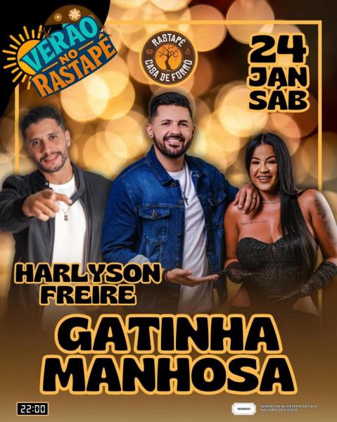 Gatinha Manhosa e Harlyson Freire - Verão Rastape