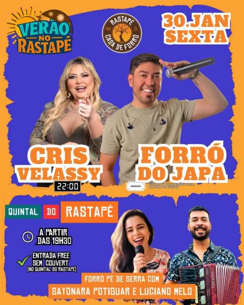 Cris Valassy e Forró do Japa