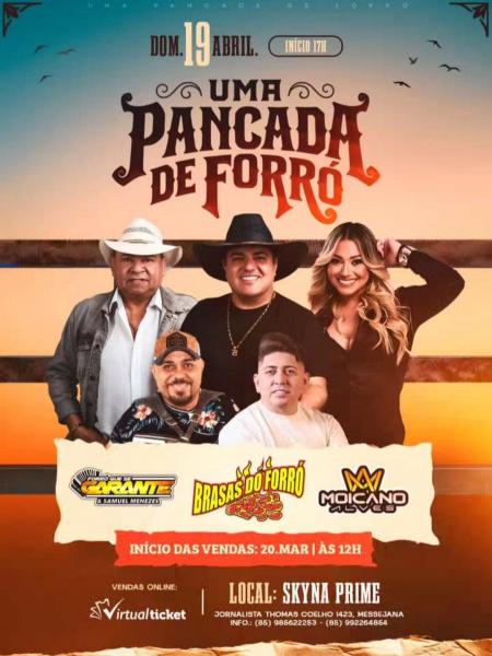 Brasas do Forró, Forró Que se Garante e Moicano Alves - Uma Pancada de Forró