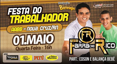 Farra de Rico - Festa do Trabalhador