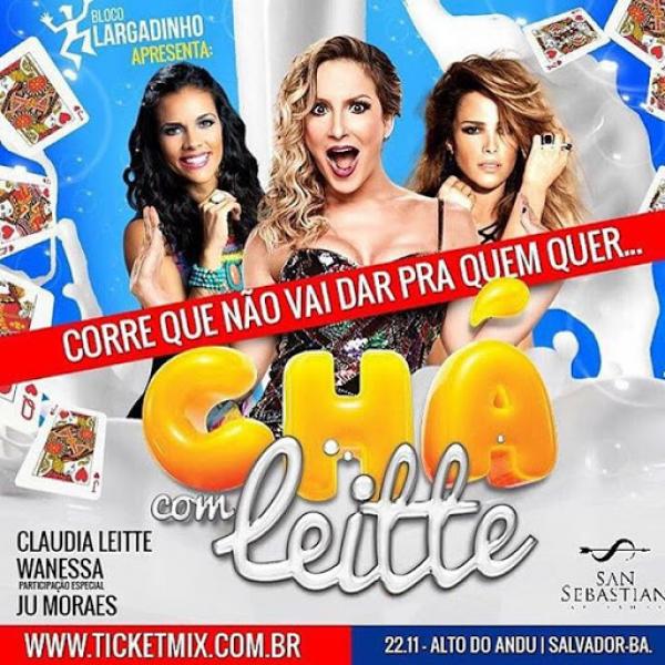 Claudia Leitte, Wanessa Camargo e Ju Moraes - Chá com Leitte