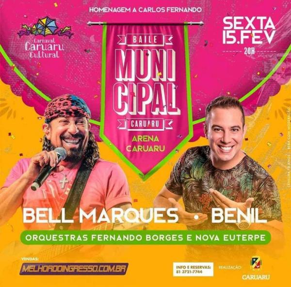 Bell Marques, Benil e Orquestras Fernando Borges e Nova Euterpe - Baile Municipal