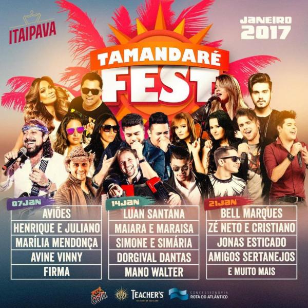 Bell Marques, Zé Neto e Cristiano, Jonas Esticado e Amigos Sertanejos - Tamandaré Fest