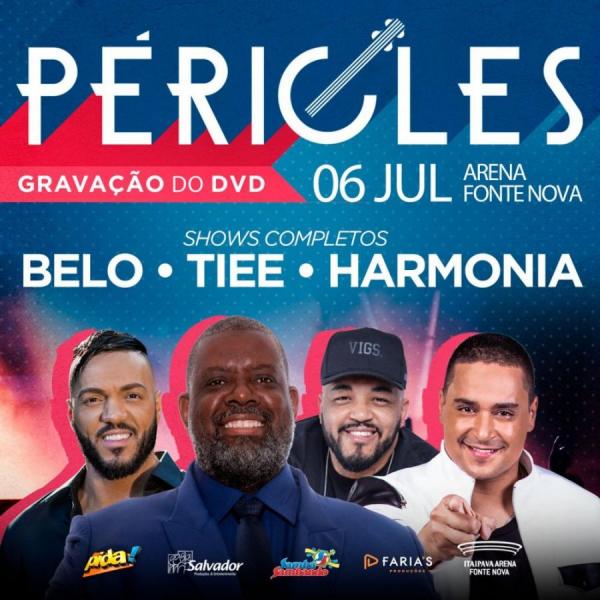 Péricles, Tiee, Belo e Harmonia do Samba