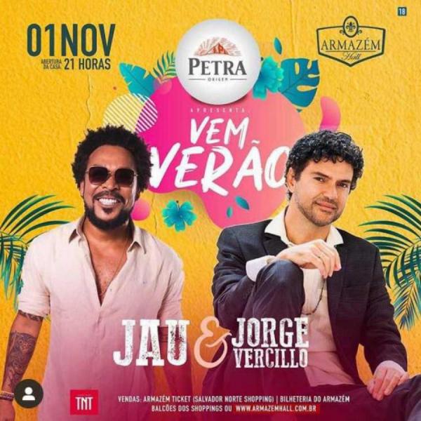 Jaú e Jorge Vercillo - Vem Verão