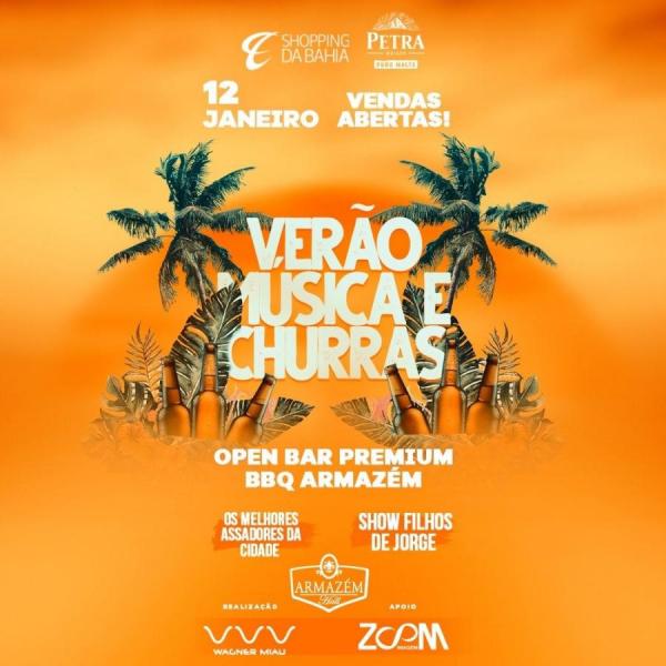 Verão, Musica e Churras – BBQ Armazém