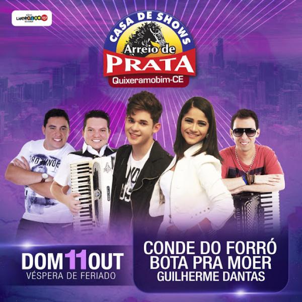 Conde do Forró, Bota Pra Moer e Guilherme Dantas
