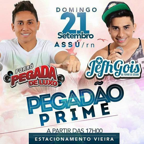 Forró Pegada de Luxo e Jefh Gois - Pegadão Prime