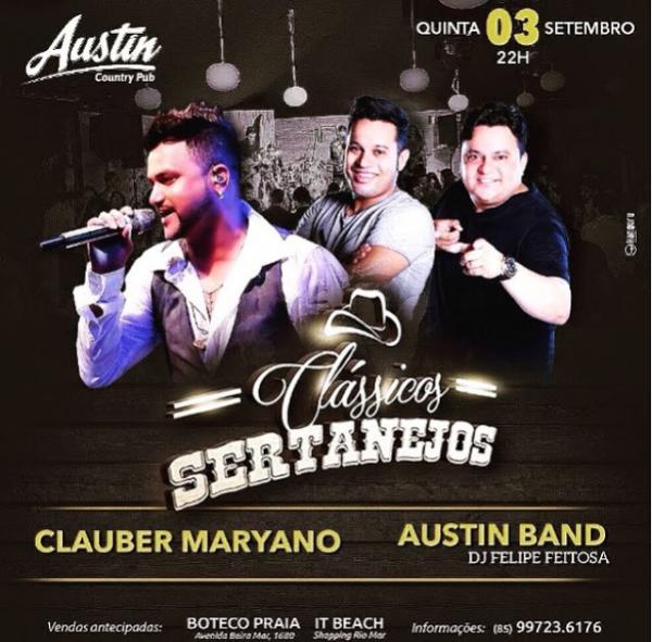 Clauber Maryano e Austin Band - Clásicos Sertanejos