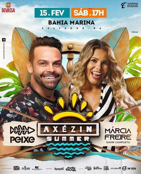 Peixe e Márcia Freire - Axézin Summer