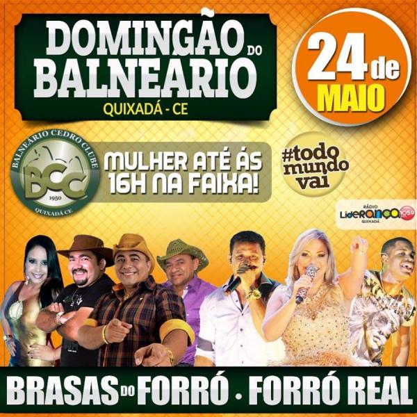 Brasas do Forró e Forró Real - Domingão do Balneário