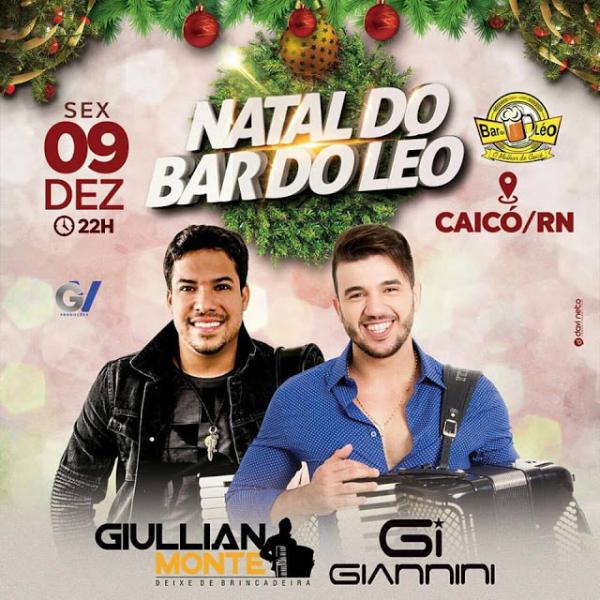 Giullian Monte e Giannini - Natal do Bar do Léo