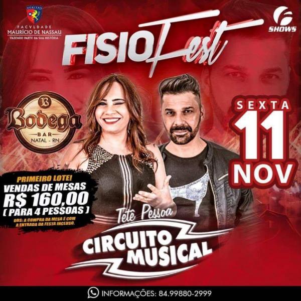Tetê Pessoa & Circuito Musical - Fisio Fest