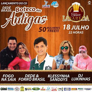 Fogo na Saia, Dedé & Forró Brasil, Klessynha Sanddys e Dj Lukinhas - Boteco das Antigas