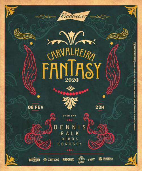 Dennis, Ralk, Diboa e Korossy - Carvalheira Fantasy