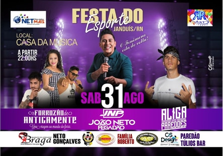 Forrozão como Antigamente, João Neto Pegadão e A Liga dos Paredões - Festa do Esporte