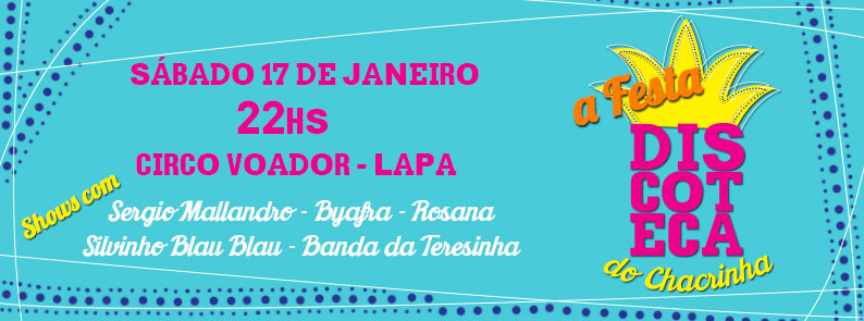 Sergio MAllandro, Byafra, Rosana, Silvinho Blau Blau e Banda da Teresinha - Discoteca do Chacrinha