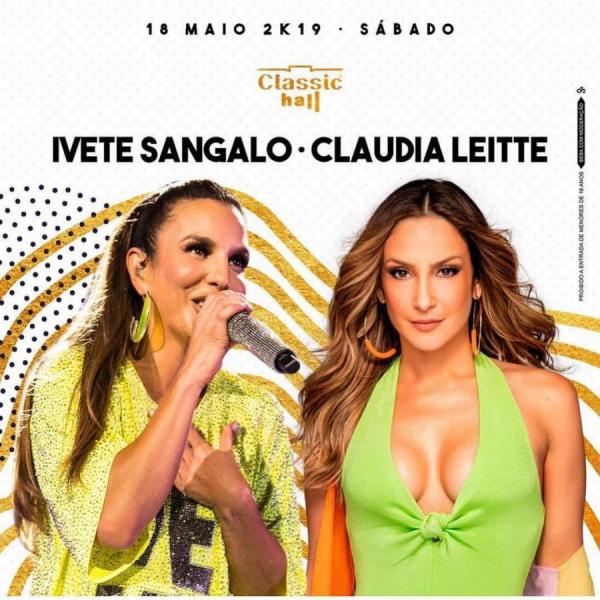 Ivete Sangalo e Claudia Leite